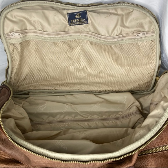 Tangaroa Terrida leather wheel luggage - Picture 11 of 12